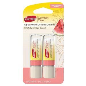 Carmex Comfort Care Natural Lip Balm - Watermelon Blast